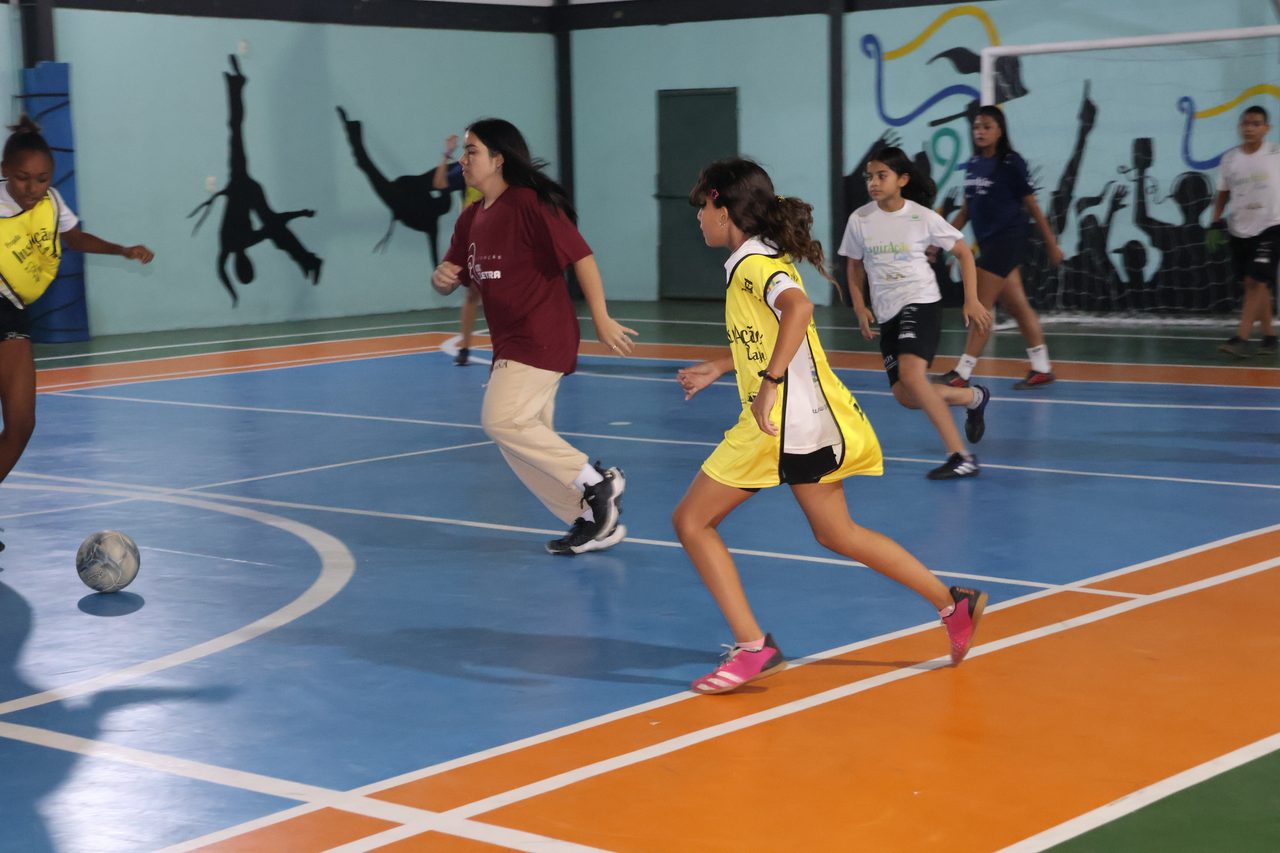 Oficinas esportivas do Inspiração Caju