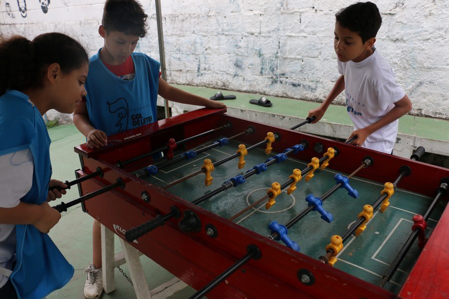 Pebolim no Jogo Aberto na Vila