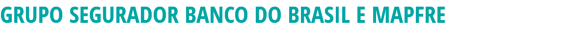 GRUPO SEGURADOR BANCO DO BRASIL E MAPFRE